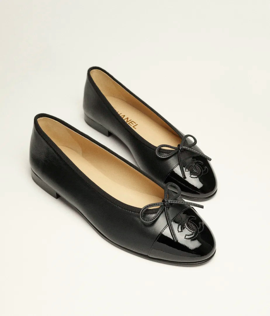 Black Ballet Flats