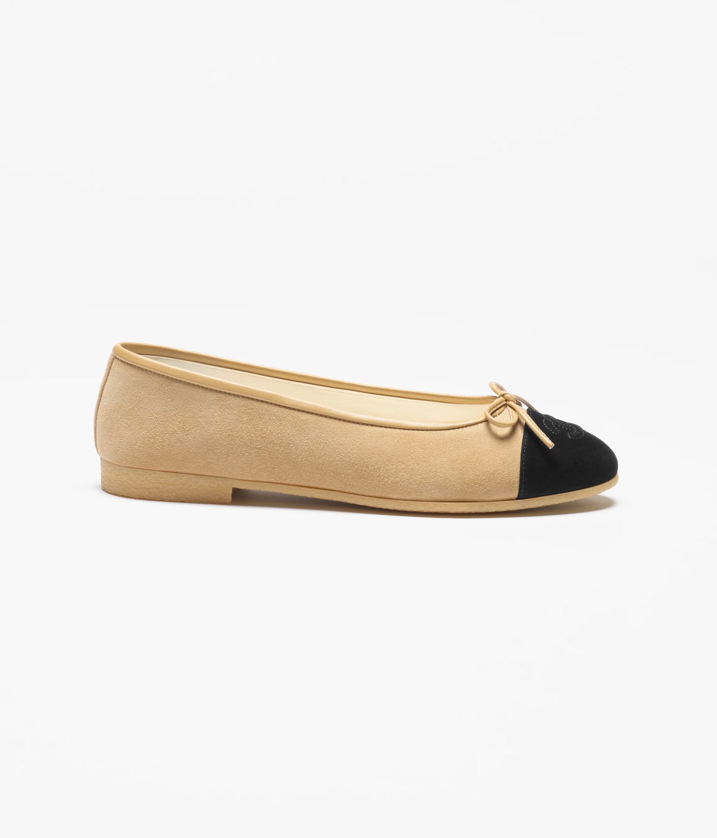 Suede Ballet Flats