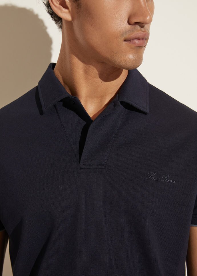 Loro Piana Open Polo Shirt