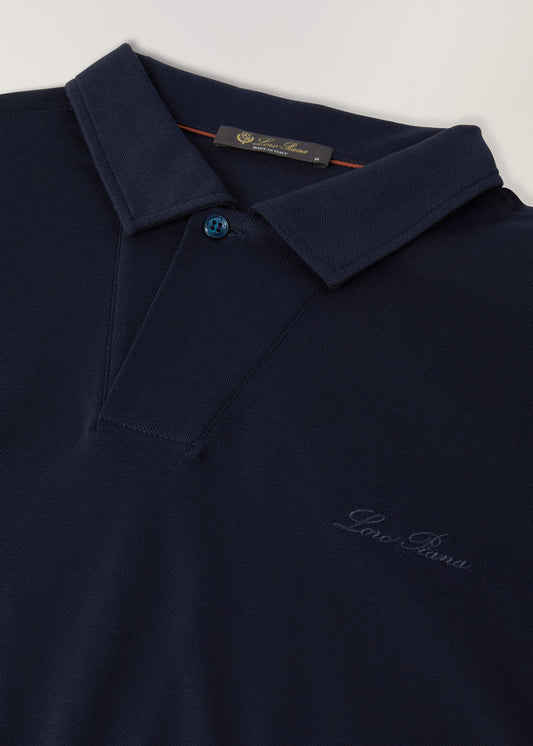 Loro Piana Open Polo Shirt