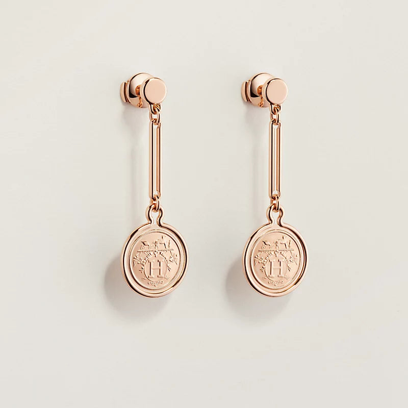 Hermès Ex-Libris Earrings